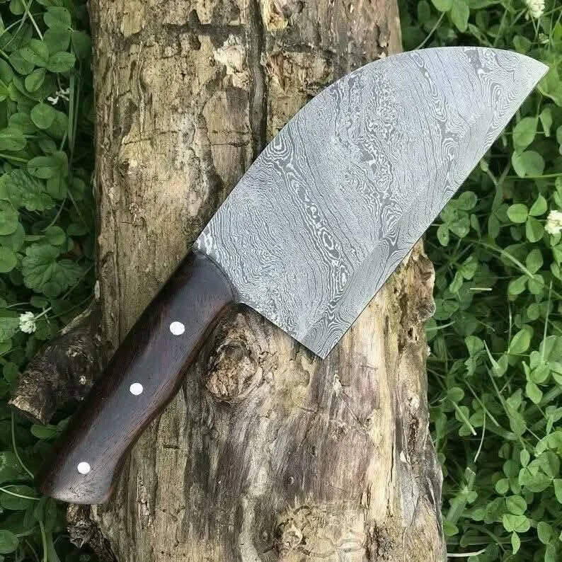 Royal Shadow Damascus Cleaver